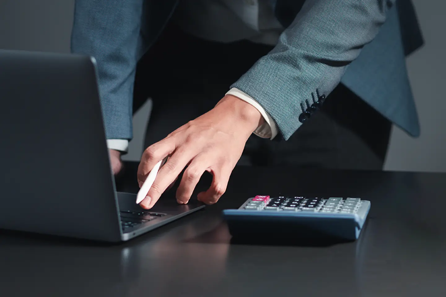 Business overview using calculators, business finance and investments