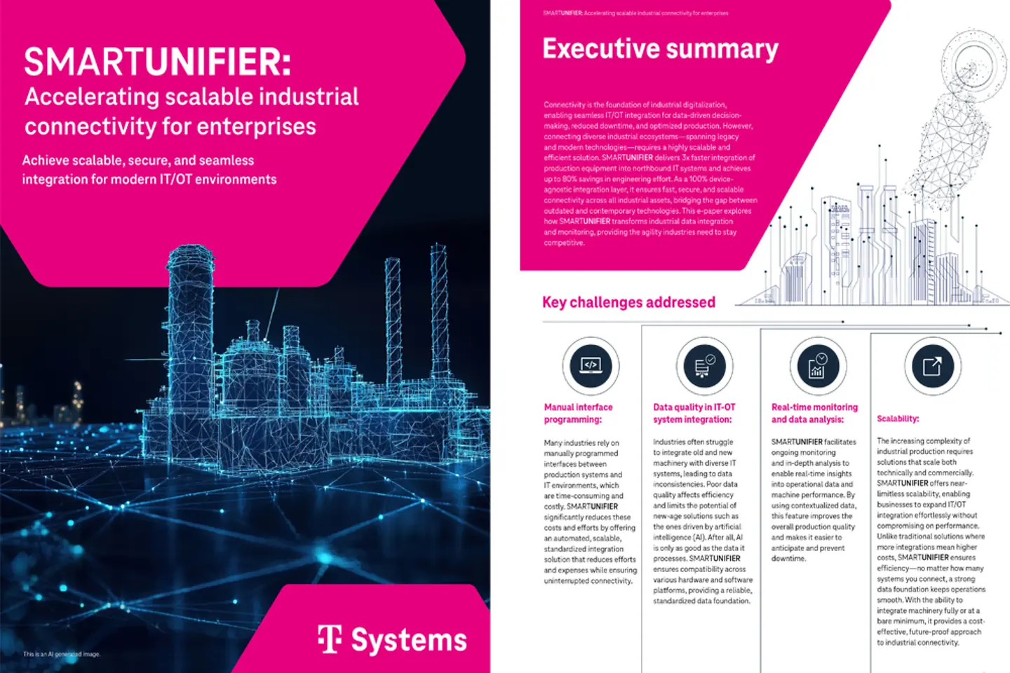 Cover and the next page as a screenshot showing the e-paper