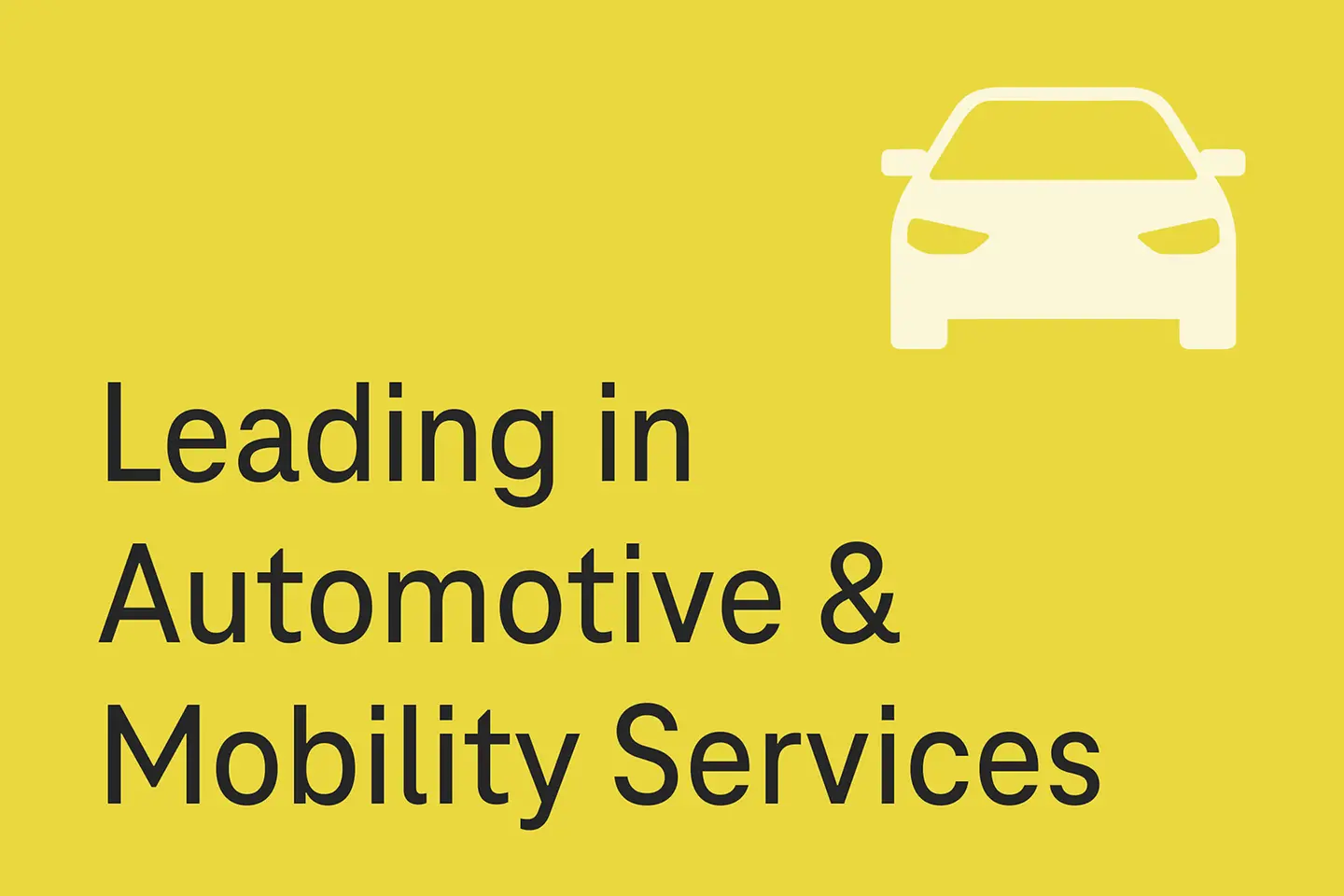 Automotive and Mobility Services