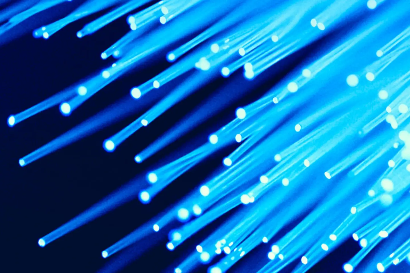 Close up of blue fiberglass