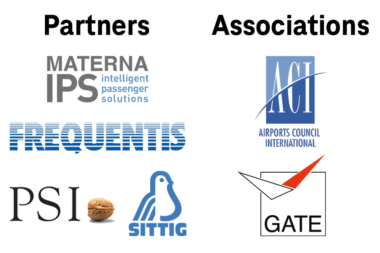 Partners ans associations of the airport suite