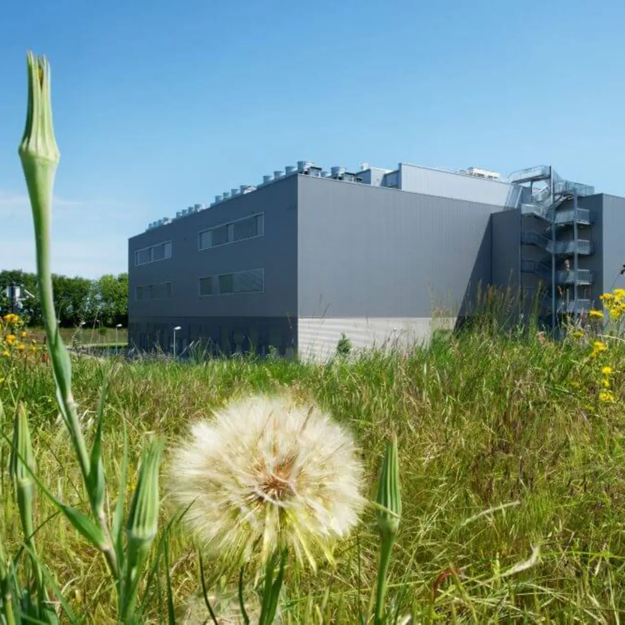Data Center in Biere outdoor shot from afar